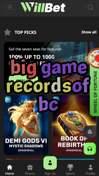 Big Game Records of BC: Hunting & Fishing-vz72fvrf.com